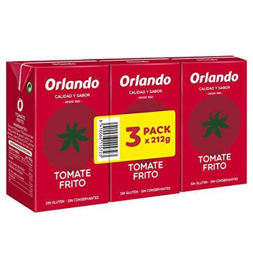 Orlando Tomate Frito Clásico - Pack de 3 x 210 g -