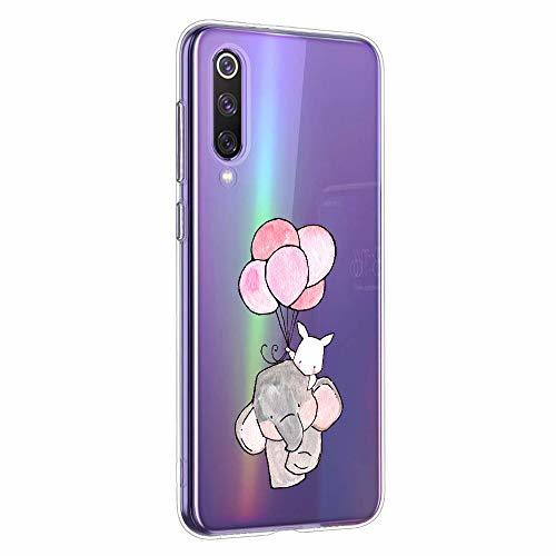Oihxse Animal Serie Case Compatible con Samsung Galaxy J7 MAX Funda Transparente