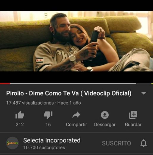 Pirolio - Dime Como Te Va ( Videoclip Oficial) - YouTube