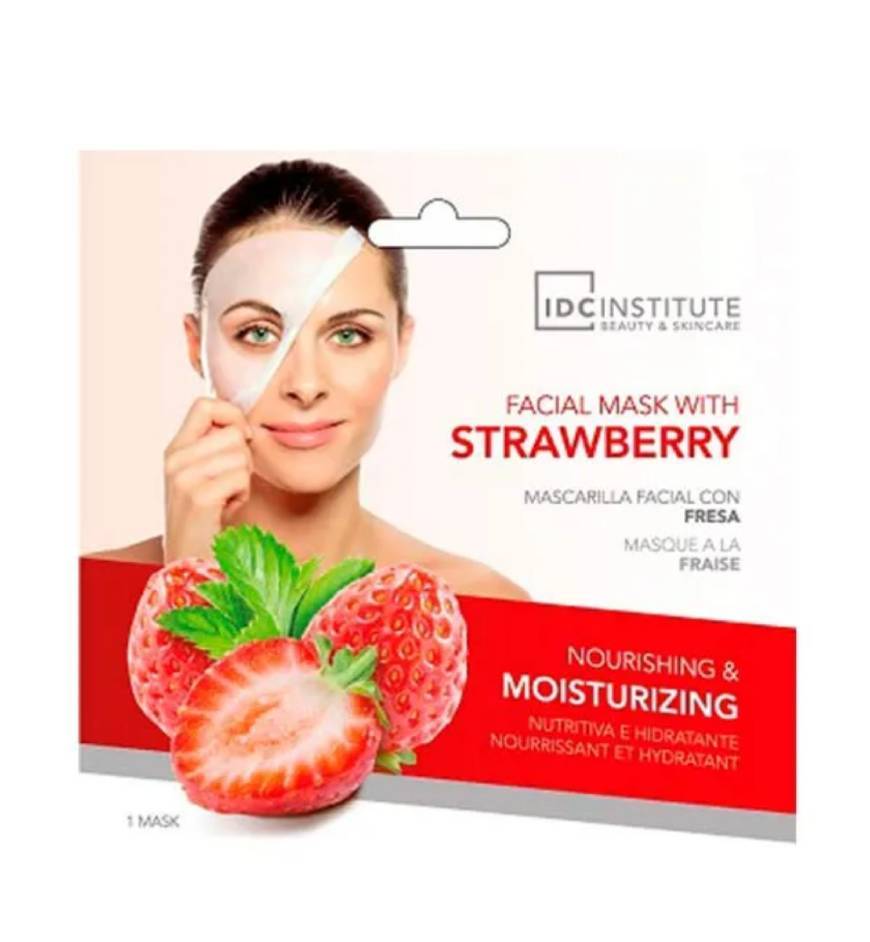  Mascarilla hidratante de fresa