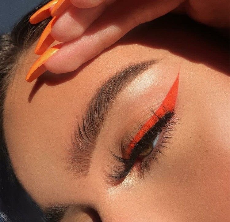 Social Delineado laranja 🍊 