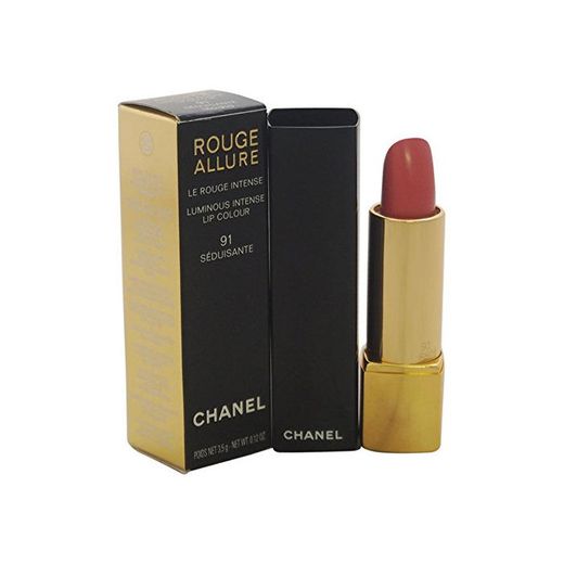 CHANEL  Barra de Labios Rouge Allure Lipstick 91 Séduisante 3.5 Gr