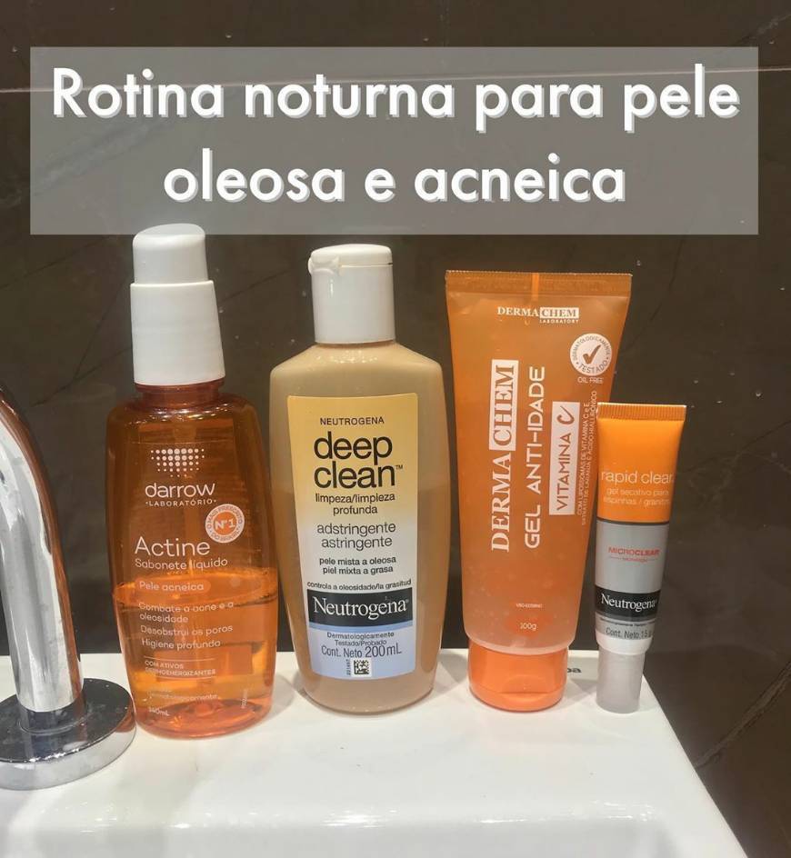 Fashion Produtos para pele com acne 