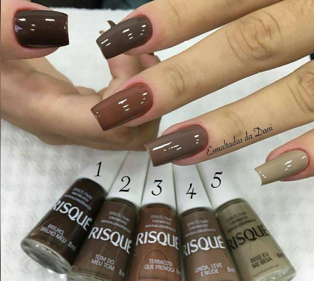 Fashion Unhas nude 