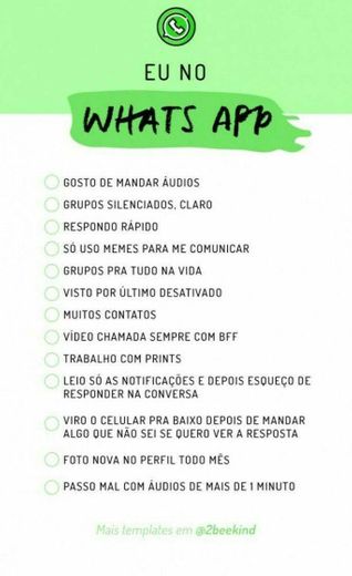 Template Whatsapp 