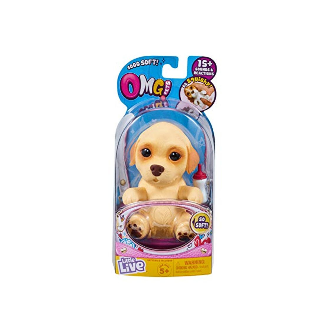 Social Little Live Pets Etiqueta para Mascotas 28920 OMG