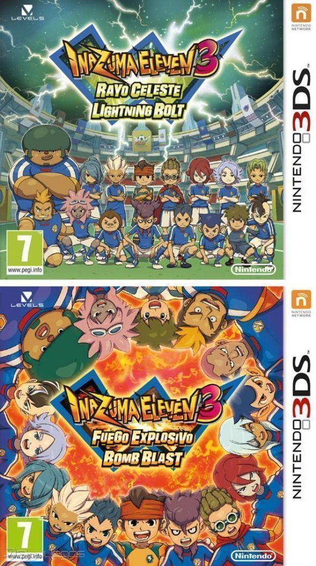 Videojuegos Inazuma Eleven 3