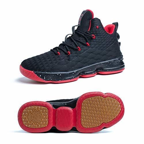 Zapatos Hombre Deporte de Baloncesto Sneakers de Malla para Correr Zapatillas Antideslizantes