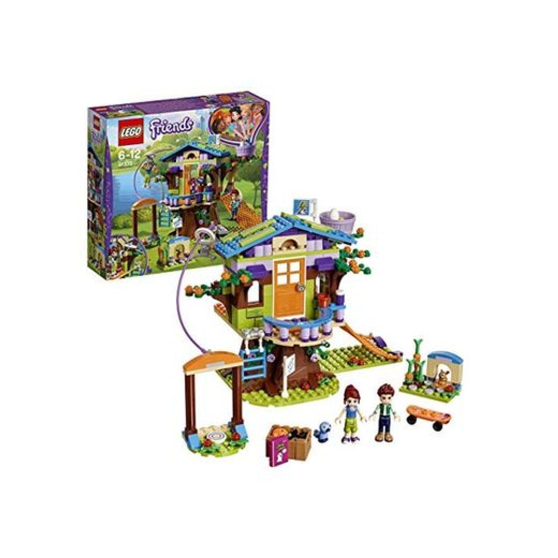 Productos LEGO Friends - Casa en el Árbol de Mia, Juguete de Construcción