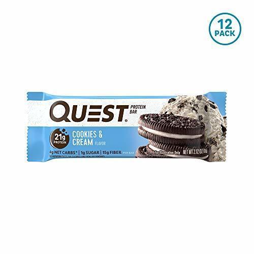 Belleza Quest Nutrition Quest Bars Cookies & Cream