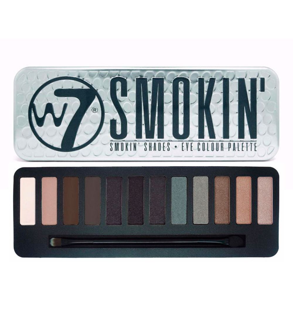Social W7 - Smokin' Paleta de Sombras