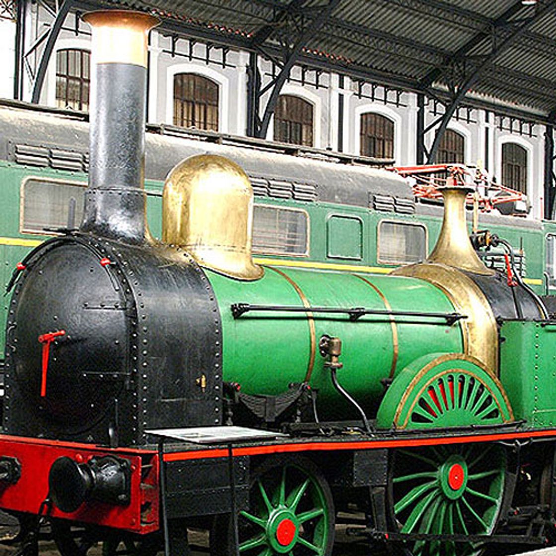 Lugar Museo del Ferrocarril de Madrid