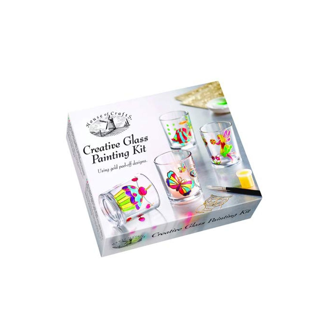 Products Kit De Pintura De Vidrio Creativo House Of Crafts