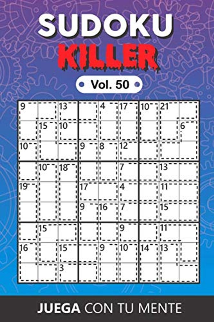 Producto Juega con tu mente: SUDOKU KILLER Vol. 50: Colección de 100 diferentes