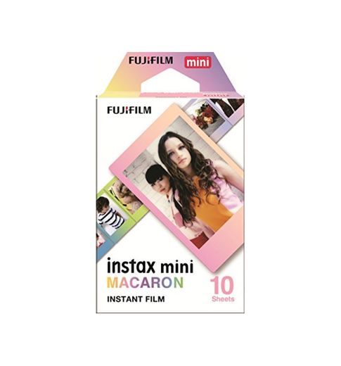 Fujifilm Instax Mini Macaroon - Pack de 10 películas instantáneas