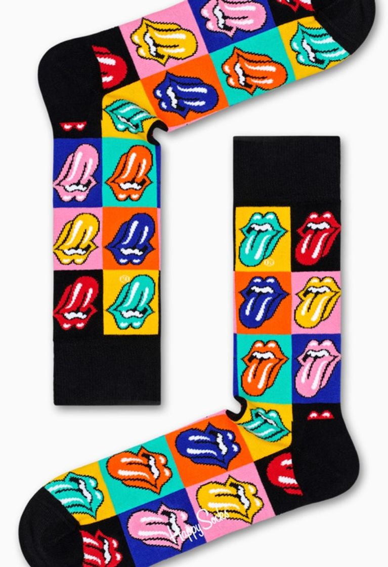 Social Calcetines rolling stones.