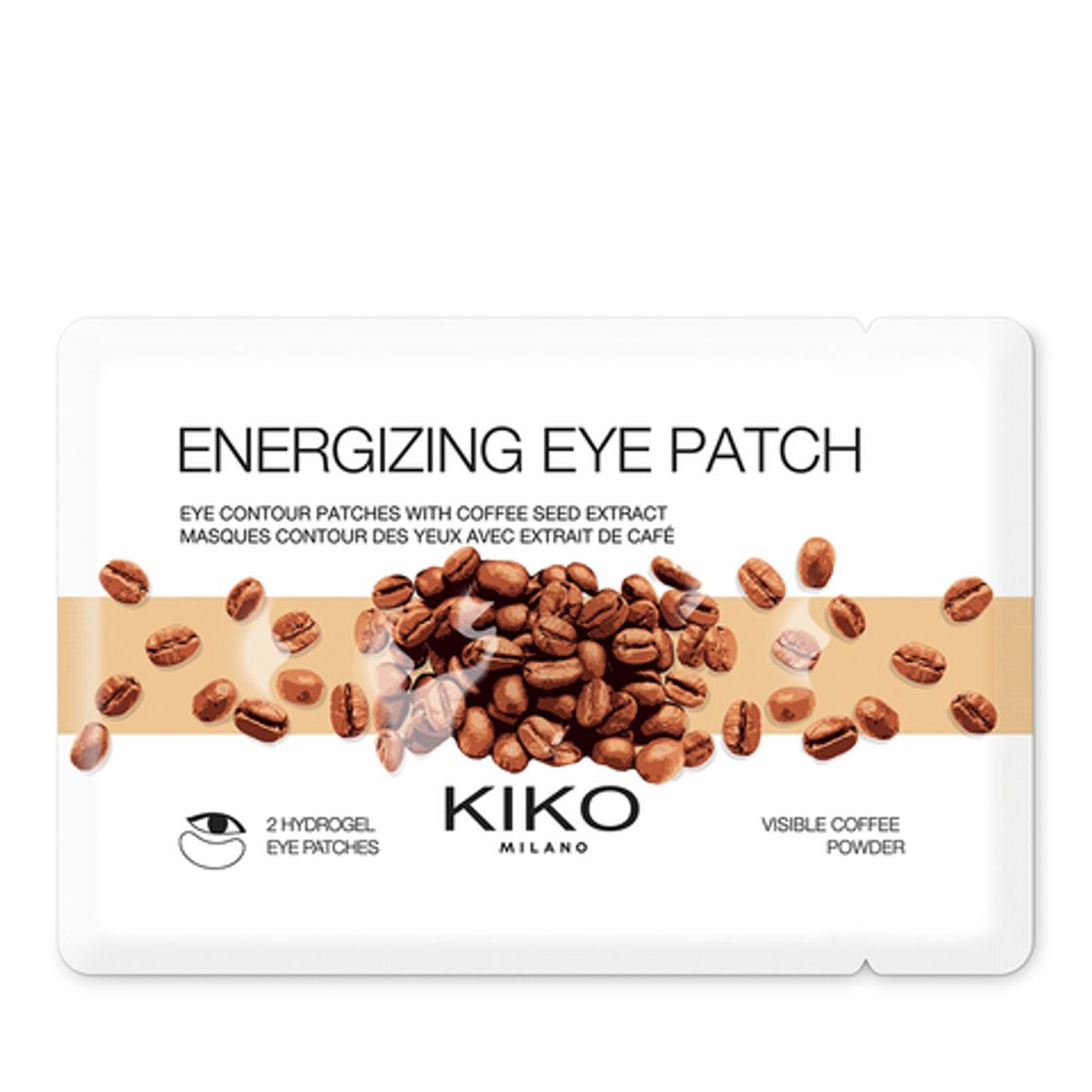 Moda Mascarillas de ojos energizantes de hidrogel con extracto de café ...