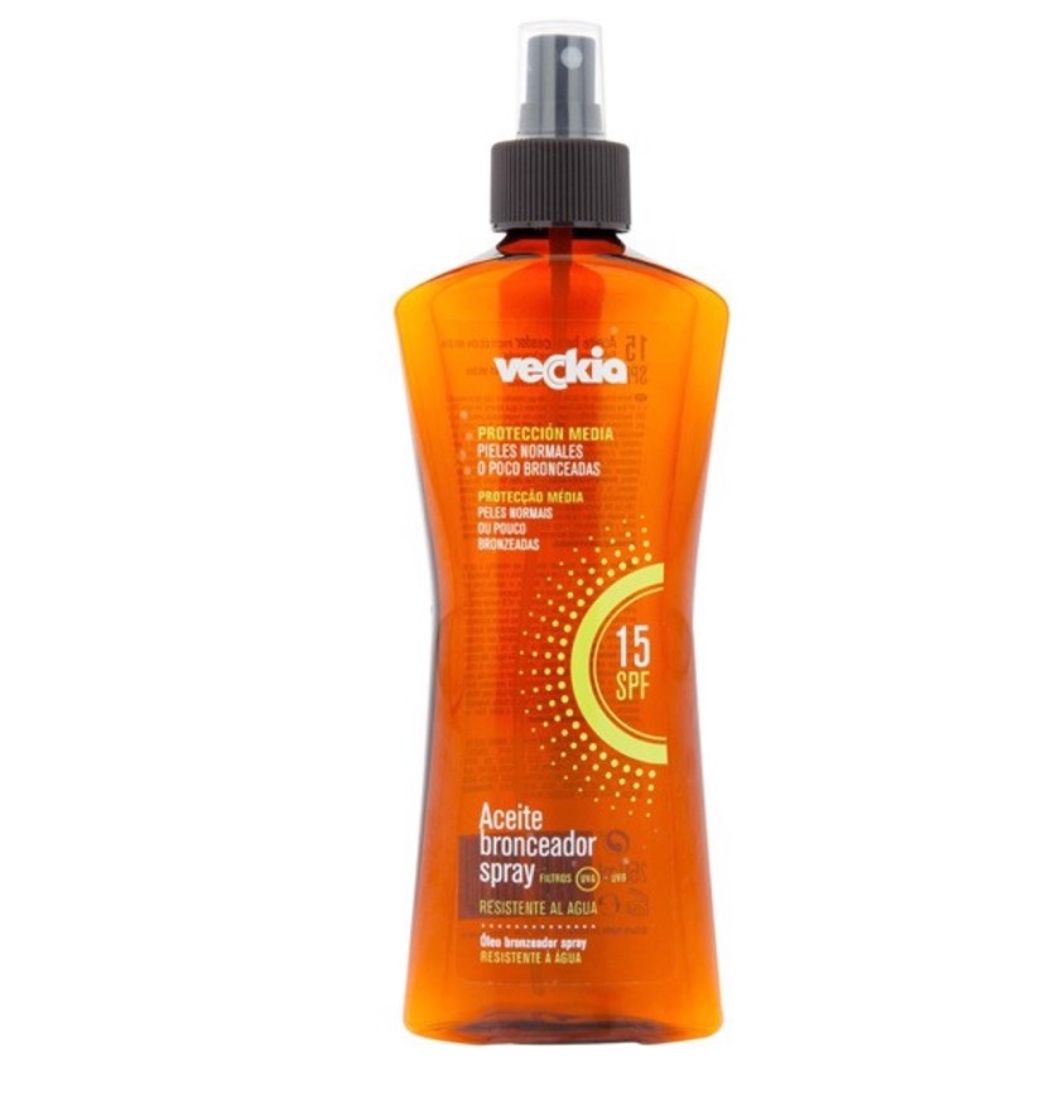 Social aceite bronceador SPF-15 piel normal o poco bronceadas resistente ...