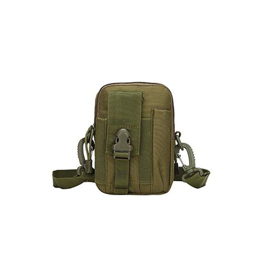 Qchengsan Molle Bolsa, compacta EDC Utilidad táctica Multiusos Gadget Bolsa de Herramientas