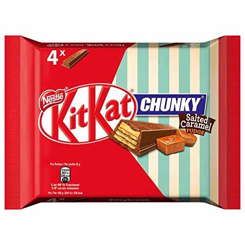 Product KitKat caramelo de chocolate salado Candybar