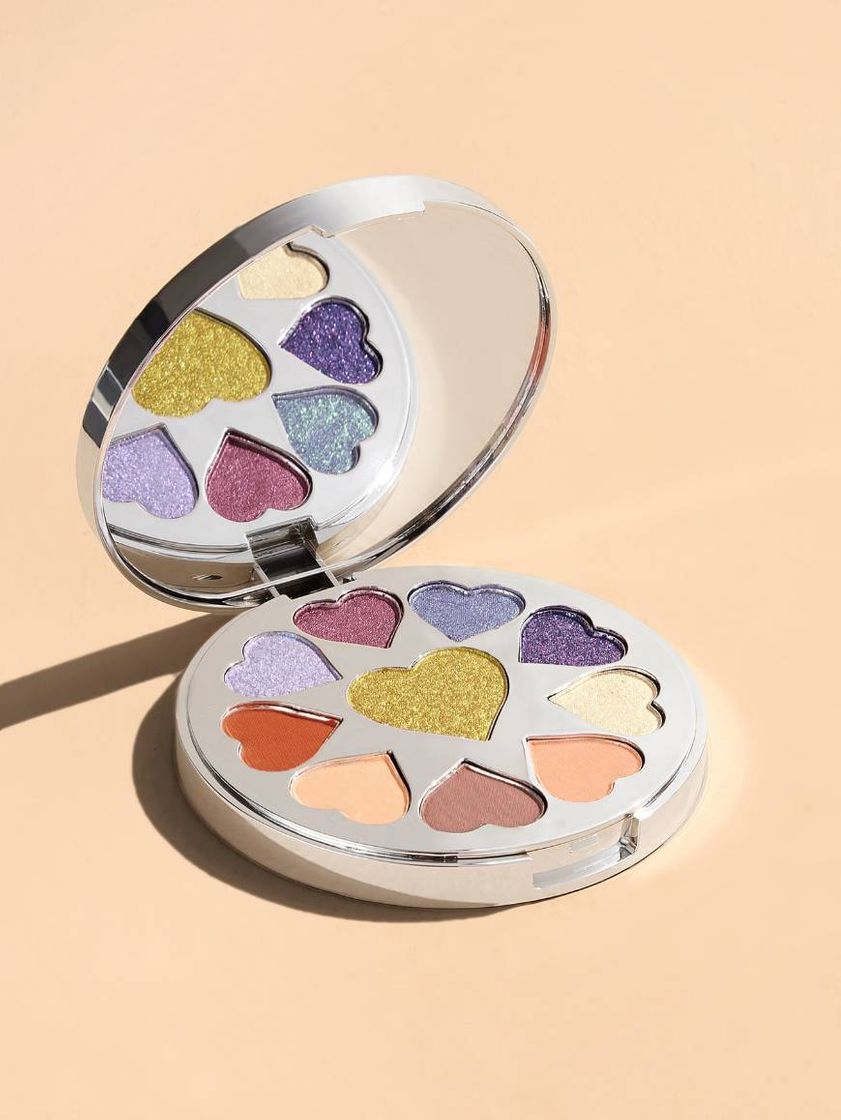 Fashion Paleta de sombras de ojos corazón brillante - MULBERRY