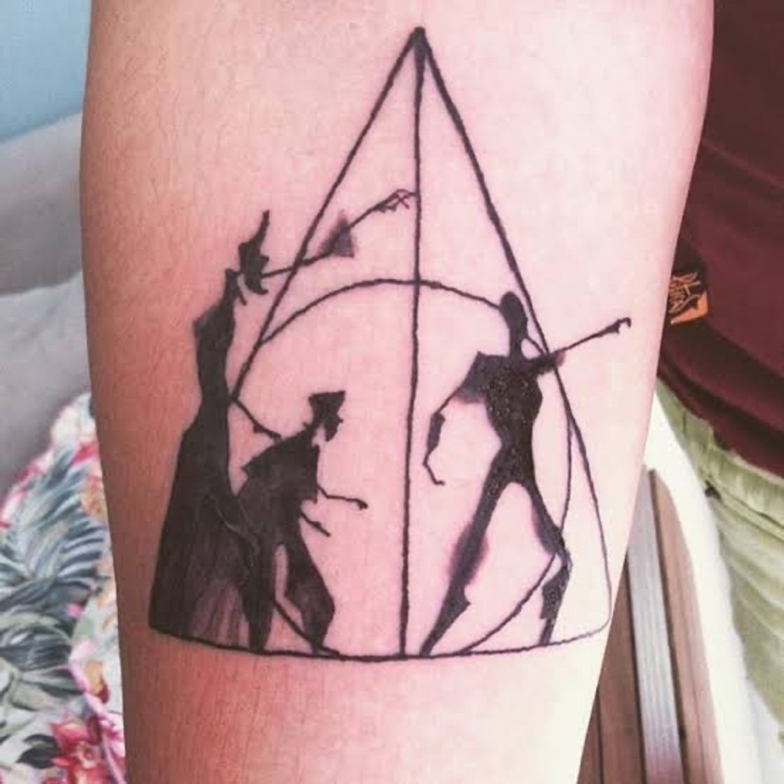 Moda Tatto do Harry Potter 