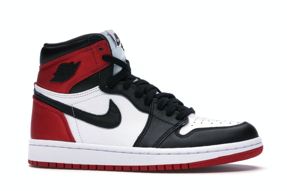 Fashion Jordan 1 Retro High Satin Black Toe