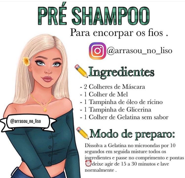 Social Pré shampoo 😍