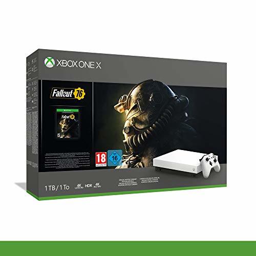 Producto Xbox One X Robotwhite Spec.ed.+Fallout76