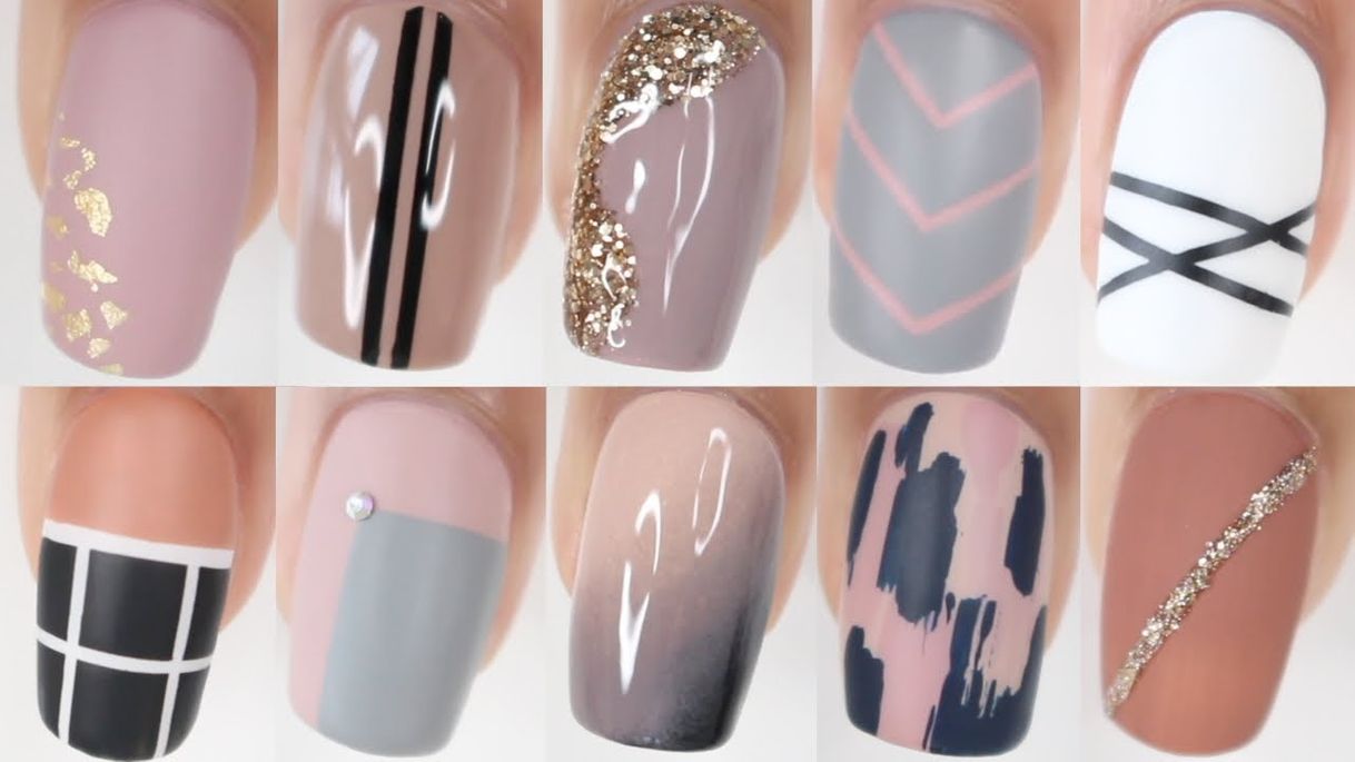 Moda 100 EASY nail ideas! | 