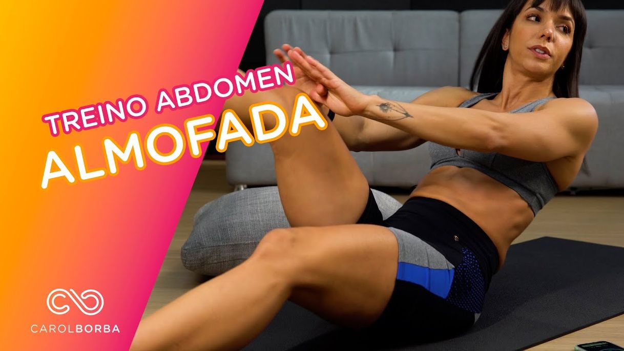 Moda Treino de Abdomen em casa com Almofada - Carol Borba - YouTube