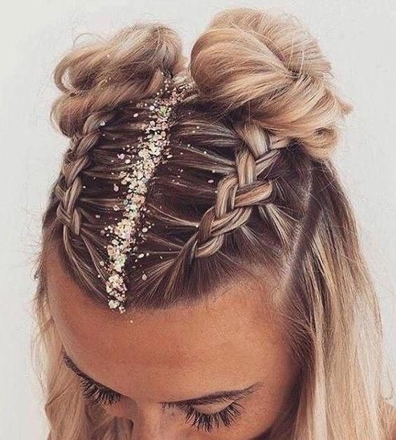 Moda Inspiração de penteado