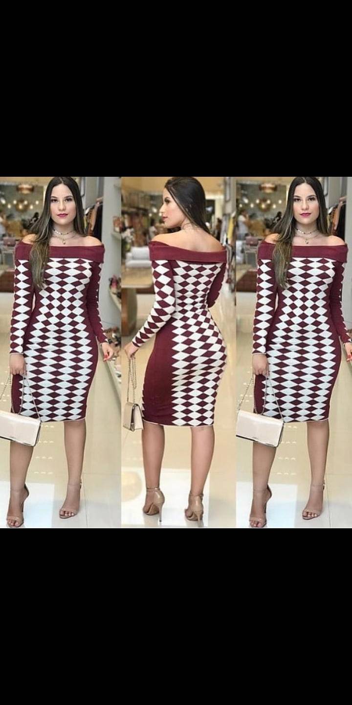 Social Vestido Maravilhoso em Tricô