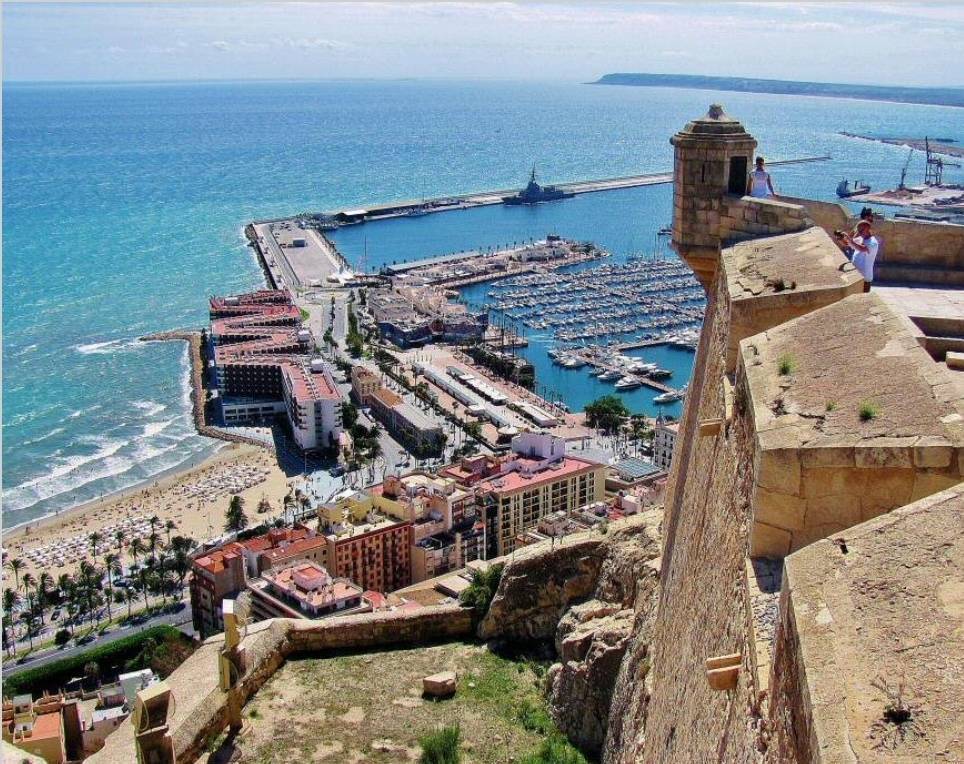 Lugar Castillo de Santa Bárbara. Alicante