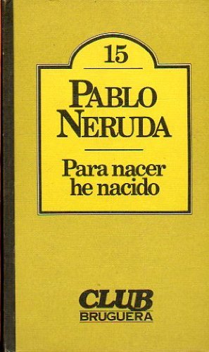 Book PARA NACER HE NACIDO