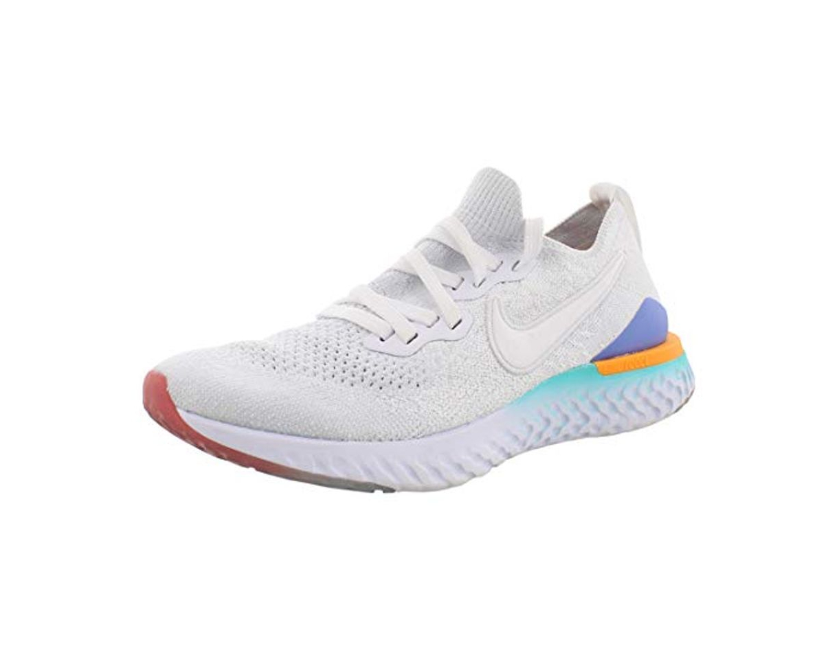 Moda Nike W Epic React Flyknit 2, Zapatillas de Atletismo para Mujer, Multicolor