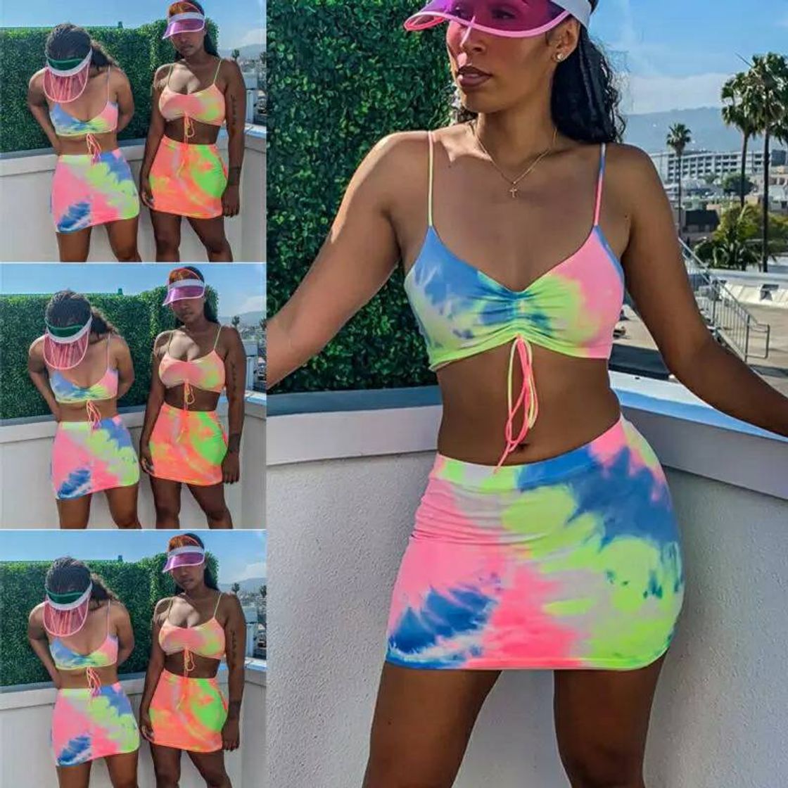 Fashion Conjunto Tie Dye🍭