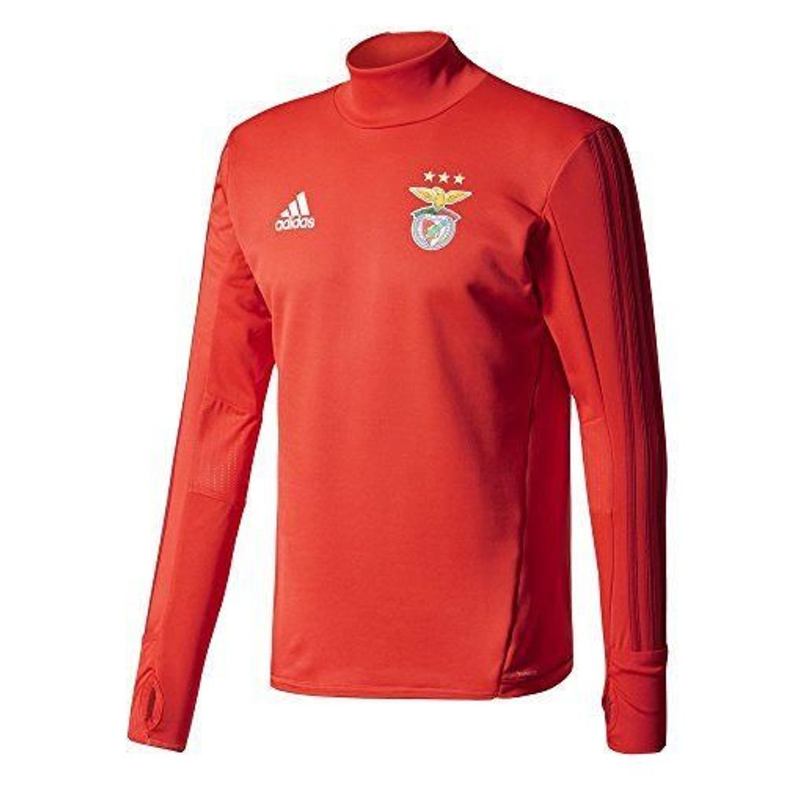 Fitness adidas SLB TRG Sudadera SL Benfica, Hombre, Rojo