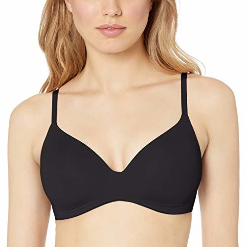 Productos Amazon Essentials Wireless Support Bra Sujetador, Negro