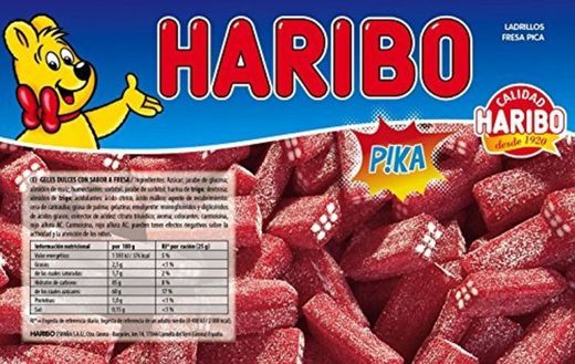 Haribo Ladrillos Fresa Pica Geles Dulces