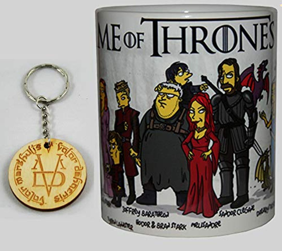 Social Taza Juego de Tronos Simpsons