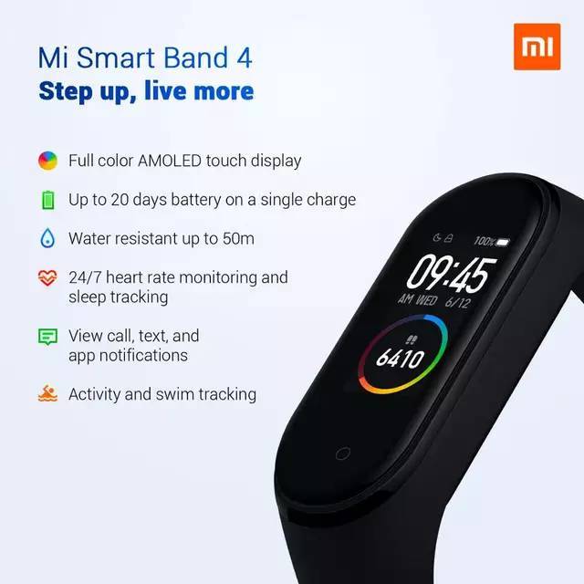 Social Xiaomi Mi Band 4 