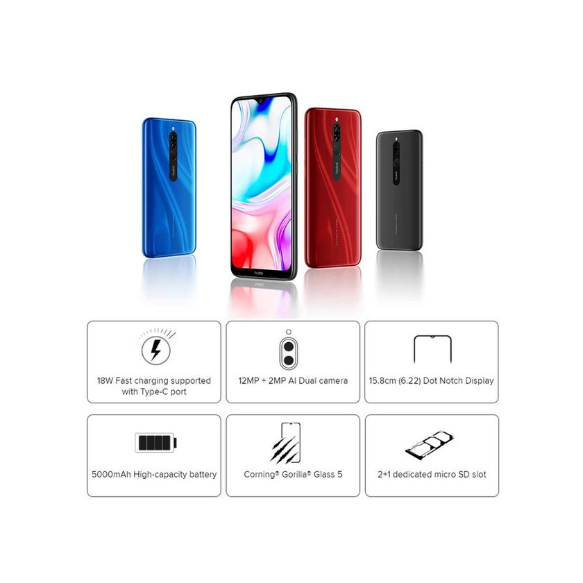 Social Xiaomi Redmi 8