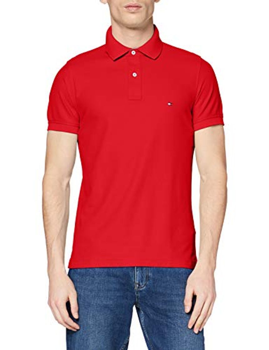 Productos Tommy Hilfiger Hilfiger Slim Polo, Rojo