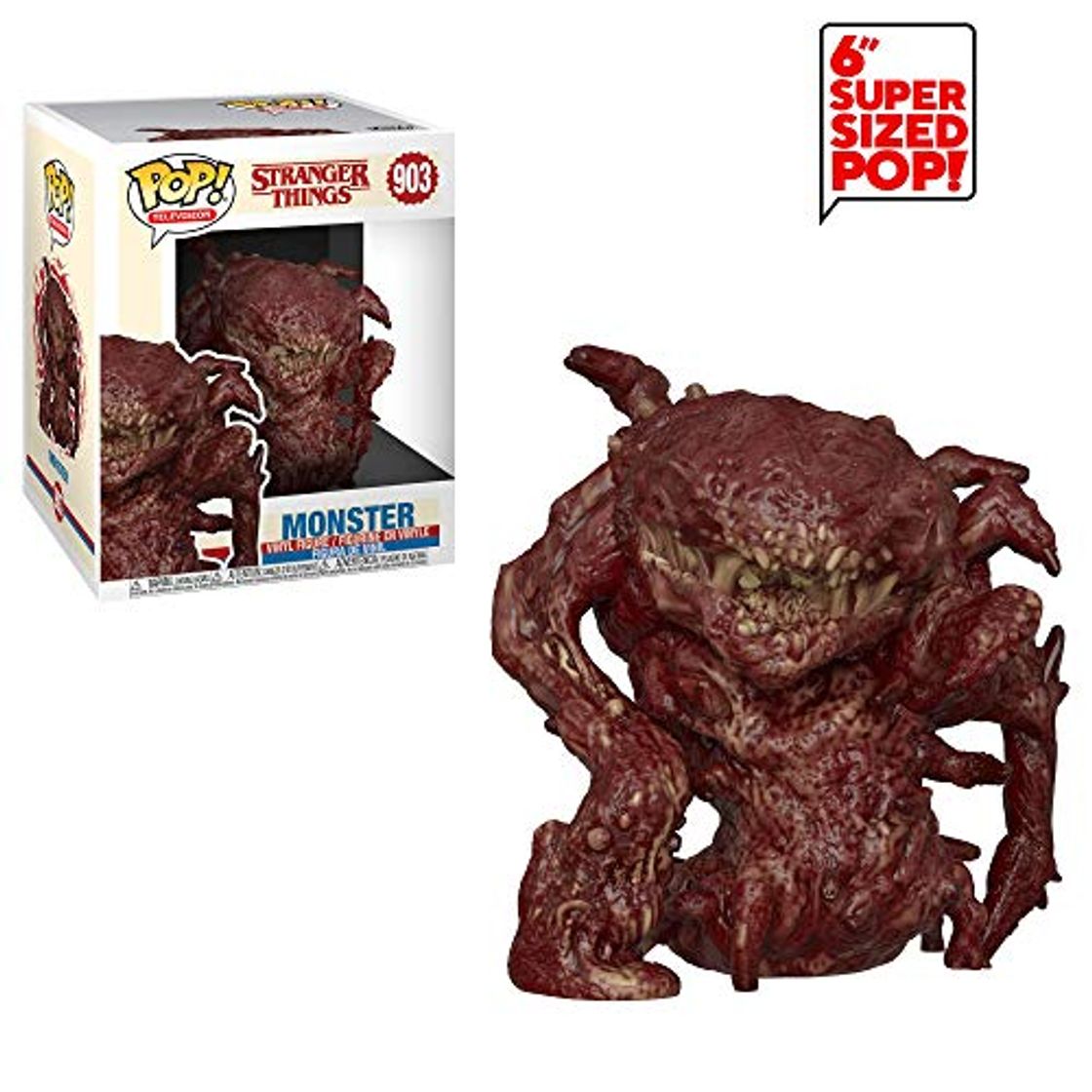 Games Funko- Pop TV: Stranger Things-6" Monster Collectible Figure, Multicolor, Talla Única