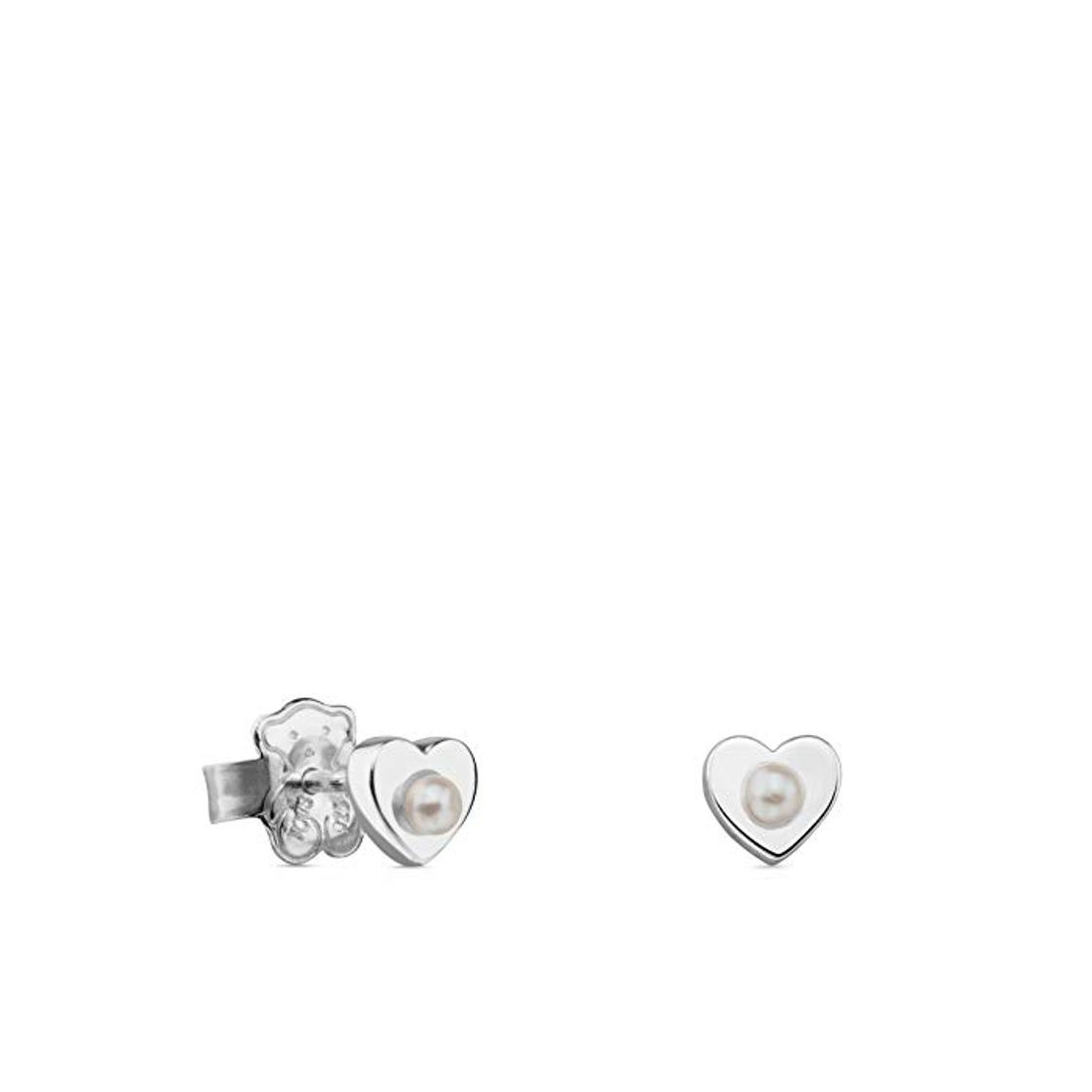 Products TOUS pendientes Super Power de Plata 925 con Perla