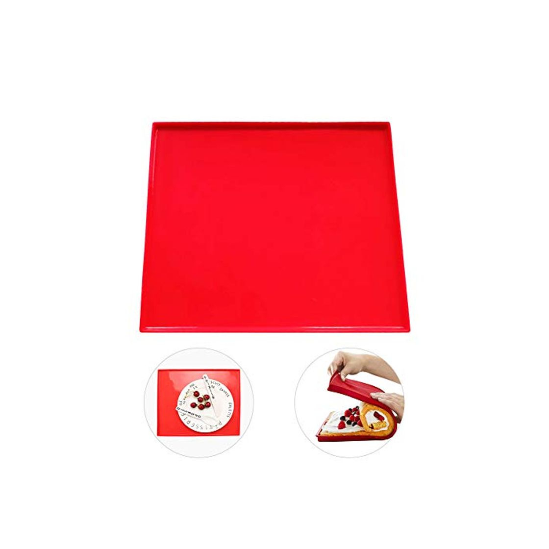 Social hangnuo silicona antiadherente Swiss Roll & Roulade Horno 31