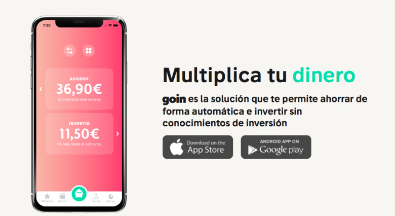 App Goin, App para ahorrar. 