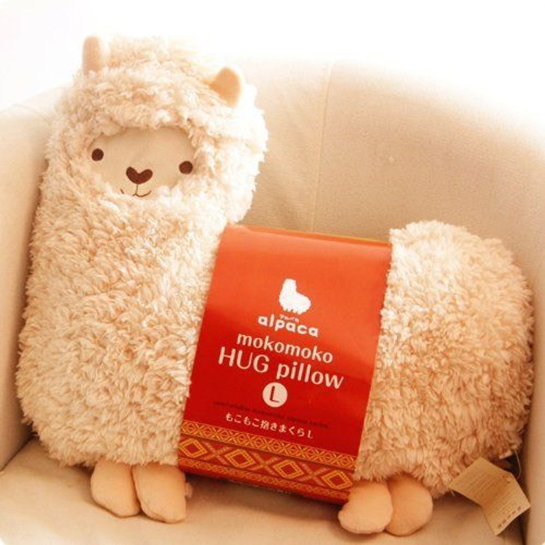 Fashion Almohada de alpaca 🦙 para abrazar 