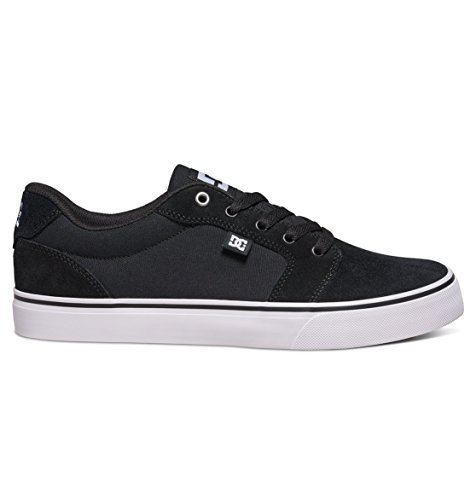 Place DC Anvil Action - Zapatillas Deportivas para Hombre, Negro